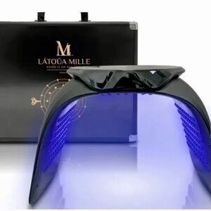 Black and Blue LED Light Therapy Device